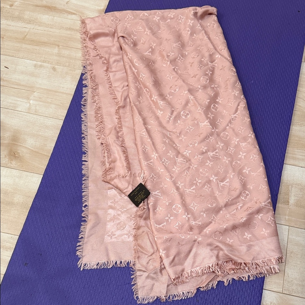 Louis Vuitton Blush Monogram Wrap